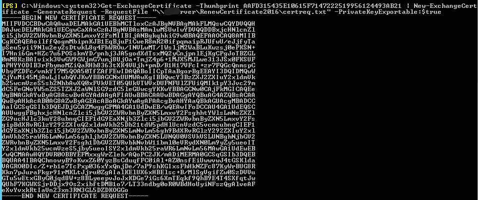 Certificate renewal with PowerShell in Exchange 2013 10 image 12