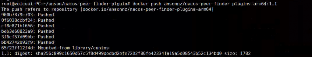 Build Nacos-peer-finder-plugin for ARM64 architecture 2 image 4
